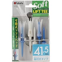 (未使用･未開封品)　Tabata(タバタ) ゴルフ ティー 段 プラスチックティー 34mm 段付き リフトティーソフト レギュラー 5本入 パールブルー GV0447 PBL GV-0447 sdt40b8 Amazon | Tabata(タバタ) ゴルフ ティー 段 プラスチックティー